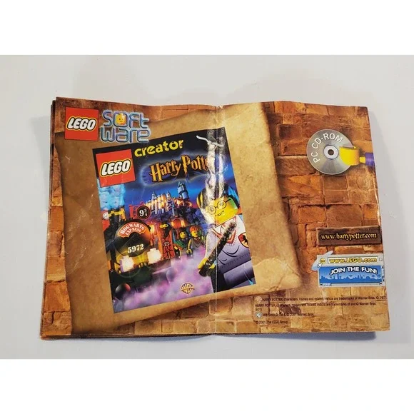 Lego Harry Potter 4702 The Final Challenge Instruction Manual Vintage 2001 Book - Picture 2 of 3